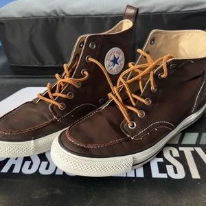 Converse All Star Classic Hiker Hi Top Sneakers Leather Boot 125651C